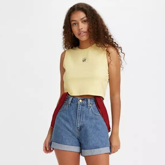 Levi's x Pokémon Misty's Tank Top in Pastel Yellow - Picture 1 of 9